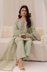 Zurr Khoobsorat'25 by AB Textile Embroidered Chiffon Suit Ready To wear 3 Piece - Formal Collection