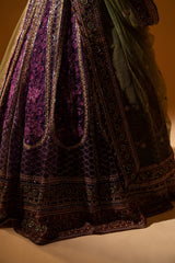 Hem-Stitch Luxury Unstitched Wedding Collection – Rani-05