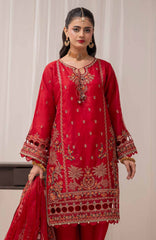 Zurr Khoobsorat'25 by AB Textile Embroidered Chiffon Suit Ready To wear 3 Piece - Formal Collection