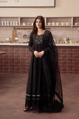 Brewed by Ayzel Unstitched Embroidered Lawn 3 Piece Suit AAF26UBL Sepia ZWU-0144-3PO – Festive Collection