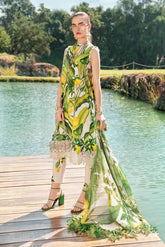 M Prints by Maria B Embroidered Lawn Suits Unstitched 3 Piece MPT-2503-A – Summer Collection