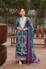 Serein By Ayzel Embroidered Lawn Suit Unstitched 3 Piece SAY26R ZENVIA – Summer Collection