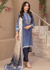 Tawakkal Fabrics Printed Satin Suits Unstitched 3 Piece TWF23ST D-9740 – Winter Collection