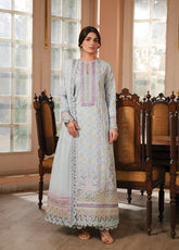 Florette by Afrozeh Unstitched Embroidered Lawn 3 Piece Suit AF26UFL D-08 FABLE – Festive Collection