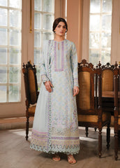 Florette by Afrozeh Unstitched Embroidered Lawn 3 Piece Suit AF26UFL D-08 FABLE – Festive Collection