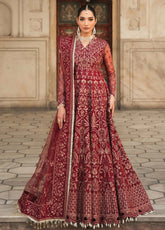 Pehli Nazar by Ayzel Embroidered Net Suit Unstitched 3 Piece AAF24P D-01 Zulekha – Festive Collection