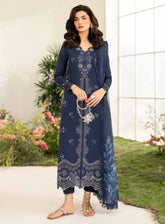Iznik Embroidered Lawn Suits Unstitched 3 Piece IZ25FE IFE-04 – Summer Collection
