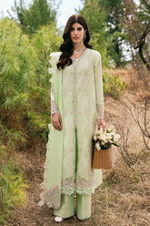 Qalamkar Unstitched Embroidered Luxury Lawn 3 Pcs Suit QLK26US DC-14 Meline – Summer