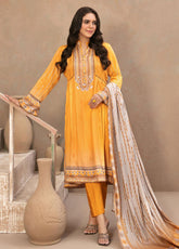 Tawakkal Fabrics Printed Satin Suits Unstitched 3 Piece TWF23ST D-9741 – Winter Collection