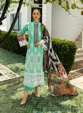 Zainab Chottani Chikankari Lawn Suits Unstitched 3 Piece ZC25CL D-12B Rayne – Summer Collection