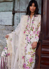Meili by Zaha Unstitched Embroidered Lawn 3 Piece Suit ZK26UML ZL26-11B – Festive Collection