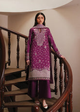 Florette by Afrozeh Unstitched Embroidered Lawn 3 Piece Suit AF26UFL D-09 LILACE – Festive Collection