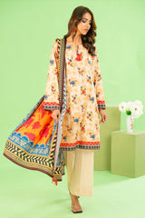 Gulahmed Luxury Linen Prints 3pc Un-stitched Winter Collection’26 – WNS-52046