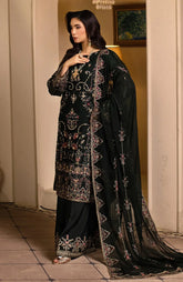 Raj Kumari By Sidra Aleem Unstitched Embroidered Suit 3 Piece -SDARK25F6- Festive Collection