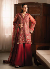 Solene By Ayzel Embroidered Organza Suit Unstitched 3 Piece AAF24SF D-09 Adva – Formal Collection