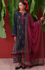 Laanem by Saira Rizwan Unstitched Lawn Embroidered 3 Piece Suit - SRLMPRT-3A- Azai-A Summer Collection