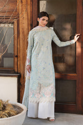 Whisper by Ayzel Unstitched Embroidered Lawn 3 Piece Suit AAF26ULW Glint ZWU-0133-3PO – Eid Collection