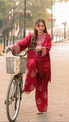 Sadaf Emb Farshi Shalwar Set