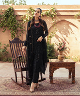 Merakish By Shahzeb Textiles Embroidered Chiffon Suits Unstitched 3 Piece ST25MK-V14- Eira