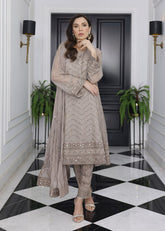 Merakish By Shahzeb Textiles Embroidered Khaddi Suits Unstitched 3 Piece ST22MK MR-C-V1-D9 – Lava Gray