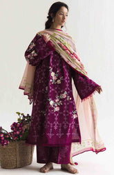 Coco Lawn Edit II by Zara Shahjahan Unstitched Lawn Embroidered 3 Piece Suit -CCZSEDLII-1A - Airi- Summer Collection