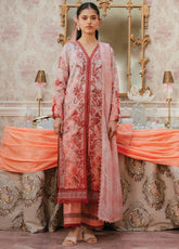 Armelia by Afrozeh Printed Lawn Suits Unstitched 3 Piece AAF25AM D-02 Ayla – Summer Collection