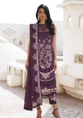 Shangrila by Parishay Unstitched Lawn Embroidered 3 Piece Suit SP26UE SLA-15 – Summer Collection