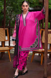 Laanem by Saira Rizwan Unstitched Lawn Embroidered 3 Piece Suit - SRLMPRT-2A- Amara-A Summer Collection