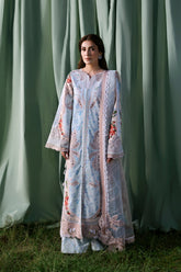 A-Lawn by Afrozeh Unstitched Embroidered Lawn 3 Piece Suit AF26UAL Eirene FWU-0063-3PO – Eid Collection