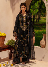 Rang Rasiya Unstitched Embroidered Luxury Lawn 3 Piece Suit RR26ULE LAYL – Eid Collection