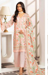 Mausummery Luxury Printed Lawn Unstitched 3 Piece Suit – MUSV2L9 – Peony – Summer Collection
