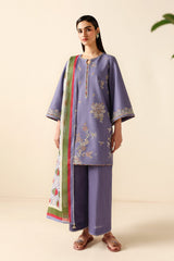 Jazmin Unstitched Luxury Embroidered Lawn 3 Piece Suit JAZ26L-9336 Summer Collection
