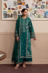 Brewed by Ayzel Unstitched Embroidered Lawn 3 Piece Suit AAF26UBL Roast ZWU-0145-3PO – Festive Collection