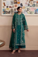 Brewed by Ayzel Unstitched Embroidered Lawn 3 Piece Suit AAF26UBL Roast ZWU-0145-3PO – Festive Collection