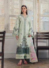 Daybreak by Afrozeh Unstitched Printkari Embroidered Lawn 3 Piece Suit AF26UDB D-6 DEWLIT – Summer Collection