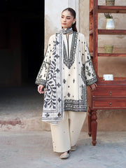 Deyar – Rumi Luxury Unstitched Embroidered Lawn 3 Piece Suit – Sitara – Summer Collection