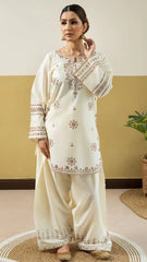 Saaz Emb Farshi Shalwar Set