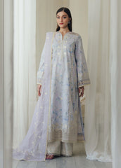 Daybreak by Afrozeh Unstitched Printkari Embroidered Lawn 3 Piece Suit AF26UDB D-4 DOVEMIST – Summer Collection