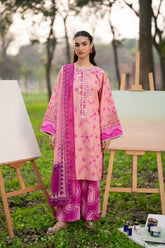 Baroque – Xenia Formals Unstitched Embroidered Lawn 3 Piece Suit XF26ULN 1184 – SOLAYNE – Summer Collection
