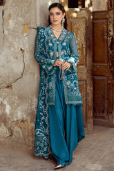 Qalamkar Embroidered Chiffon Suits Unstitched 3 Piece QLM25QC WC-04 Nessa – Formals Collection