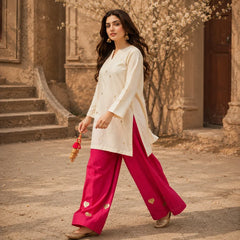 Maya Emb Farshi Shalwar Set