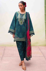 Laanem by Saira Rizwan Unstitched Lawn Embroidered 3 Piece Suit - SRLMPRT-1B- Nayra-B Summer Collection