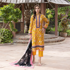 Salina Luxury Khaddar Prints 3Pc Unstitched Collection’25 – SKPCH-2-25-10