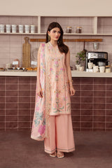 Brewed by Ayzel Unstitched Embroidered Lawn 3 Piece Suit AAF26UBL Caffeine ZWU-0148-3PO – Festive Collection