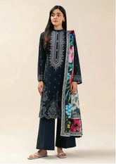 Beechtree Unstitched Embroidered Lawn 3 Piece Suit – VERDANT BLOOM – Summer Collection