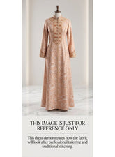 Women Unstitched Silk-Blend Fabric for Jalabiya & Kandura – Premium Cotton Arabic Dress Material (3m Length x 1.4m Width)