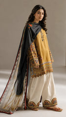 Safena Emb Shalwar 3pc