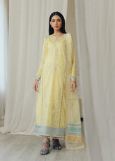 Daybreak by Afrozeh Unstitched Printkari Embroidered Lawn 3 Piece Suit AF26UDB D-3 DAYGLOW – Summer Collection