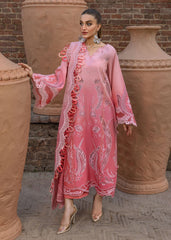 Crimson by Saira Shakira Embroidered Lawn Suits Unstitched 3 Piece CR2LS 1B-ALL THINGS OMBRE – Luxury Collection