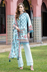 3 Piece Printed Lawn Suit